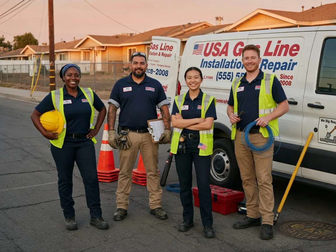 Gas Line Installation company in Pleasant Hill, NC
